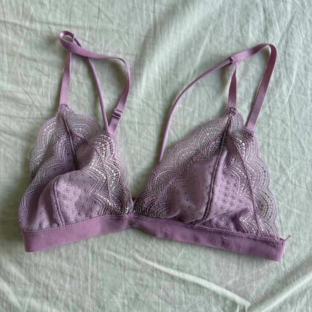 Lavender Lace Bralette
